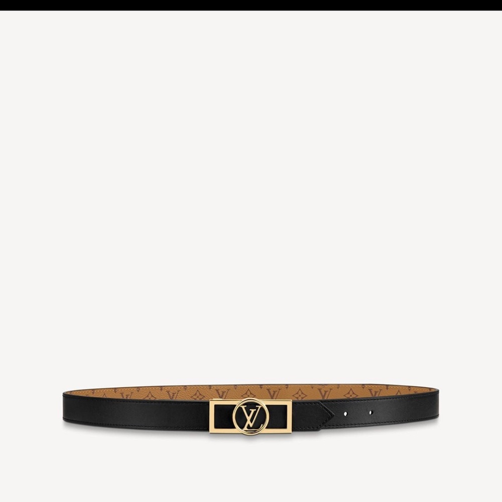 NWT Louis Vuitton Dauphine Reversible Belt 25 MM